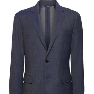 Banana Republic men’s slim suit jacket, 40R Indigo